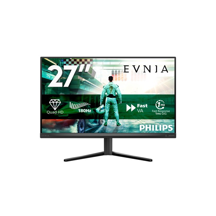 PHILIPS MONITOR GAMING 27 LED VA 16:9 QHD 1MS 180hz 300 CDM, DP/HDMI