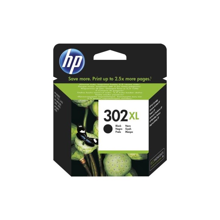HP CART INK NERO 302 XL PER DJ2130/1110 OJ3830/4650 TS
