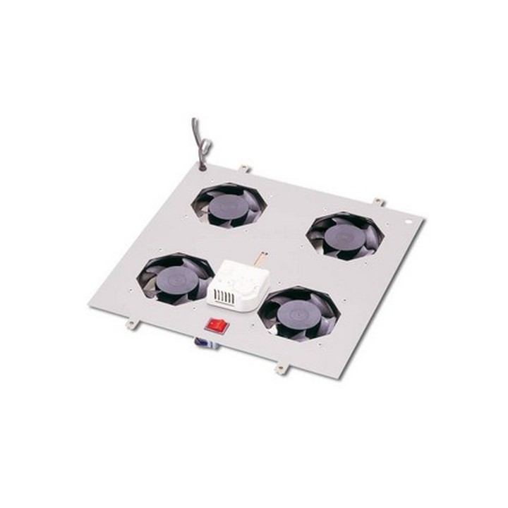 KIT 4 VENTOLE CON TERMOSTATO COLORE GRIGIO CHIARO PER ARMADI LINEA PROFESSIONALE