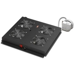 KIT 4 VENTOLE CON TERMOSTATO COLORE NERO PER ARMADI LINEA PROFESSIONALE