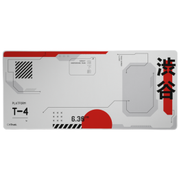 TRUST TAPPETINO/MOUSEPAD XXL 930x400 LAVABILE - PROTEGGI SCRIVANIA MISURA - GXT759 -JAPAN WHITE