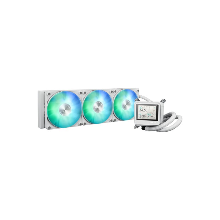 ASUS MAX GAMING LC 360 ARGB LCD WHT