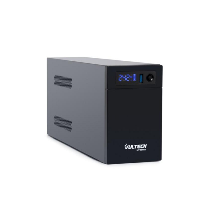 VULTECH UPS 1400VA LFP LINE INTERACTIVE CON SCHERMO LED - BATTERIA LITIO FERRO FOSFATO LIFEPO4