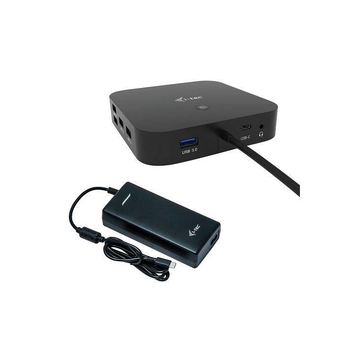 I-TEC DOCKING STATION USB-C HDMI POWER DELIVERY 100W, 2X LCD + CHARGER C112W