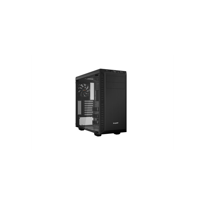 BE QUIET! CASE ATX PURE BASE 600 WINDOW, 7 HDD SLOT, 2XUSB3.0, 1XAUDIO I/O, BLACK