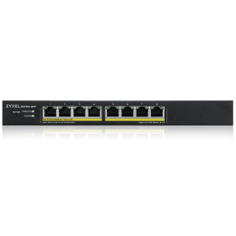 ZYXEL SWITCH MANAGED NEBULAFLEX 8 PORTE GIGABIT POE, IPV6, VLAN, SENZA VENTOLE, DESKTOP