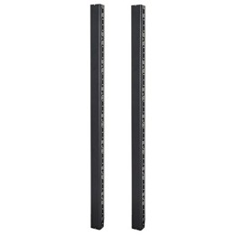 CANALINA PASSACAVI VERTICALE PER ARMADI LINK 42U LARGHI 800 MM COLORE NERO