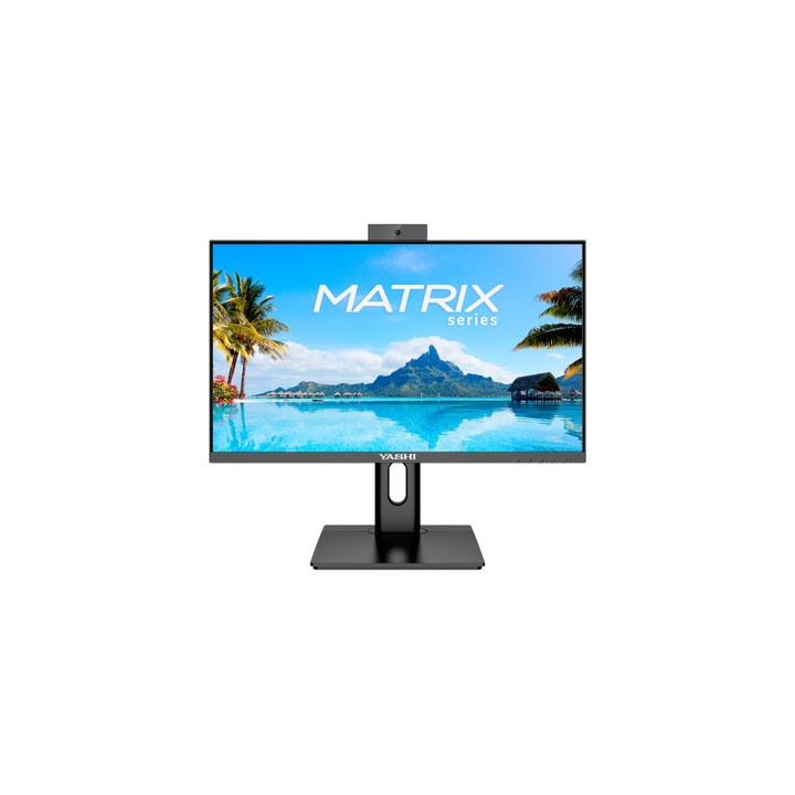 YASHI MONITOR 27 LED IPS 16:9 FHD 1MS 120hz, 350 CDM, PIVOT, WEBCAM, USB-C, DP/HDMI, MULTIMEDIALE
