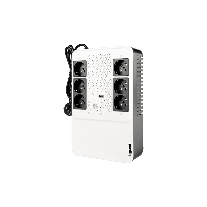 LEGRAND UPS KEOR MULTIPLUG 800VA 480W 6 PRESE SHUKO/IT