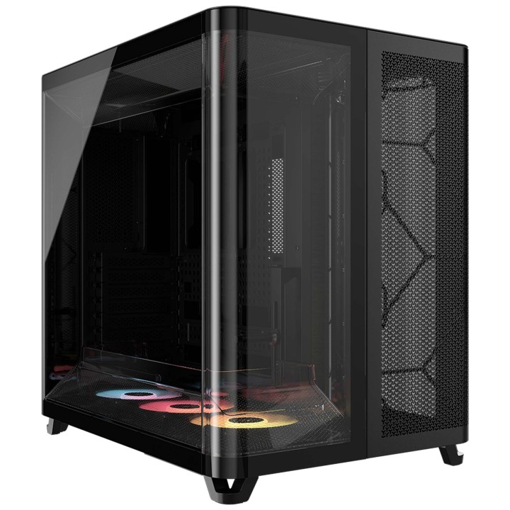 CORSAIR CASE AIR 5400 RS-R ARGB TEMPERED GLASS, TRIPLA CAMERA, MID-TOWER, NERO