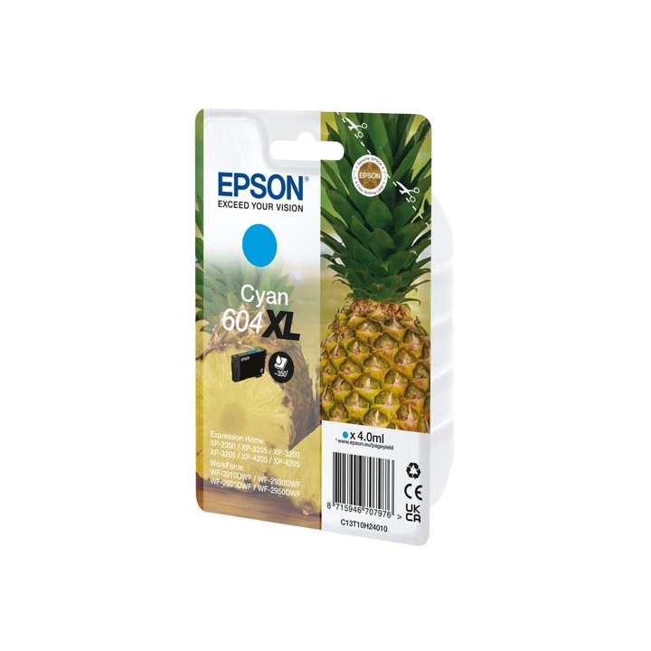 EPSON CART. INK CIANO, ANANAS 604XL
