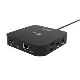 I-TEC DOCKING STATION USB-C DUAL HDMI CON POWER DELIVERY 100 W PIU CARICATORE 100W