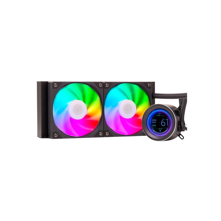 ITEK DISSIPATORE A LIQUIDO ARCTIC SPHERE LCD 240 - 240MM SKT UNIVERSALE PWM FAN LCD 2.8 CON SOFTW