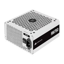 CORSAIR ALIMENTATORE RM750E WHITE, 750 WATT, CYBENETICS GOLD CERTIFIED, FULLY MODULAR POWER SUPPLY