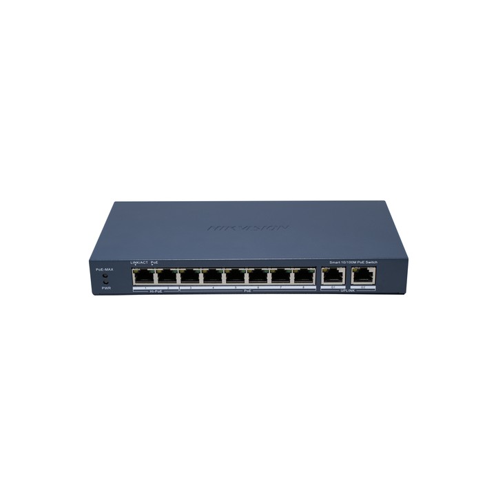 HIKVISION SWITCH SMART MANAGED HI-POE 10/100