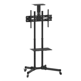 VALUE CARRELLO TV, TELESCOPIC POLE, FINO 50 KG, 37" - 70"