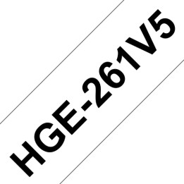BROTHER NASTRO HG DA 36MM NERO BIANCO 5PZ