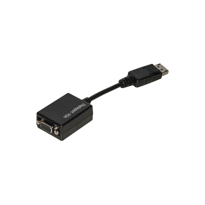 LINK ADATTATORE DISPLAYPORT MASCHIO A VGA FEMMINA CM 15