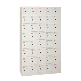 LINK BOX 40 ALLOGGIAMENTI CELLULARI IN METALLO CON CHIAVE MISURE CM 145.5X23X90