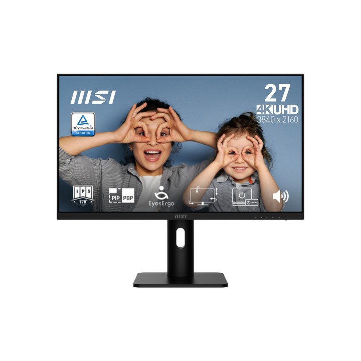 MSI MONITOR 27 LED IPS 4K UHD 16:9 4ms 300 CDM, PIVOT, DP/HDMI, MULTIMEDIALE