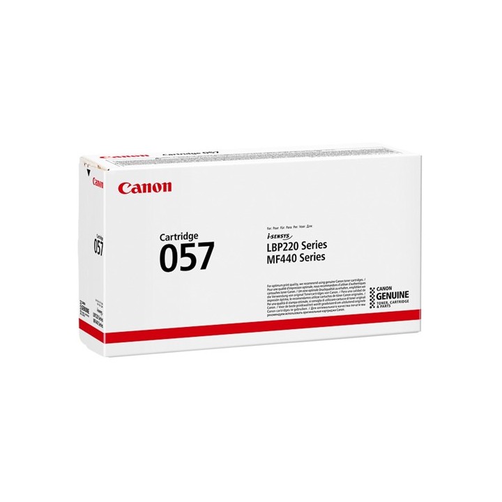 CANON TONER NERO 057 PER IMAGECLASS MF449X / LBP223DW / LBP226DW