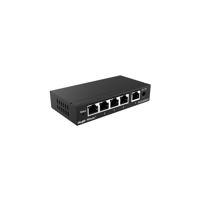 REYEE SMART SWITCH 5 PORTE GIGABIT (CHASSIS METALLICO DESKTOP)