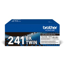 BROTHER CARTUCCIA NERO TN241BKTWIN DURATA 2500 PAGINE