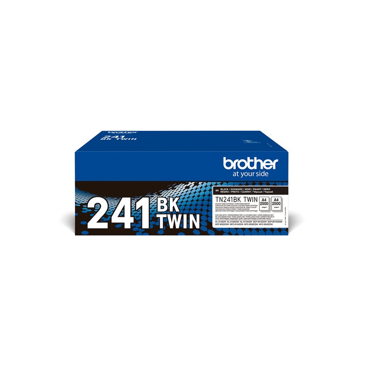 BROTHER CARTUCCIA NERO TN241BKTWIN DURATA 2500 PAGINE