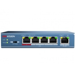 HIKVISION SWITCH 10/100 POE METALLICO 45W
