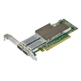DELL TECHNOLOGIES BROADCOM 57508 DUAL PORT 100GBE QSFP ADAPTER PCIE FULL HEIGHT CUSTOMER KIT