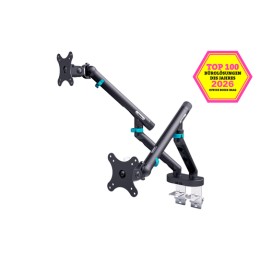Supporto per monitor a doppio design, 2x 35, 2x 10 kg