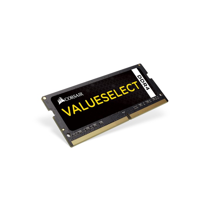 CORSAIR RAM VALUE SELECT SERIES 8GB 1X8GB SODIMM DDR4 2133 PC4-17000 C15 1.2V LAPTOP OR SMALL FORM F