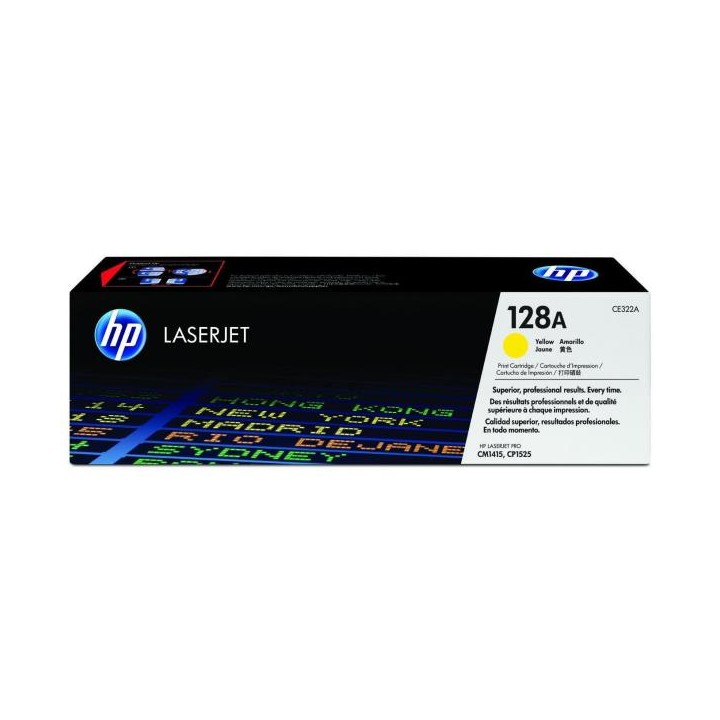 HP TONER GIALLO 128A PER LASERJET CP1525/CM1415