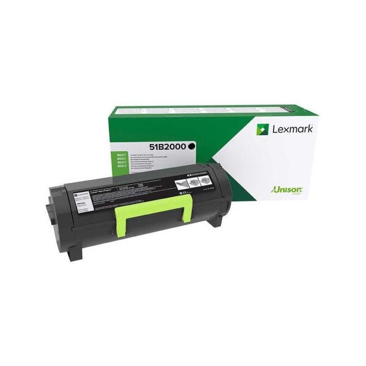 LEXMARK TONER NERO PER MS/MX 317/417/517/617 2500PAG RETURN PROGRAM