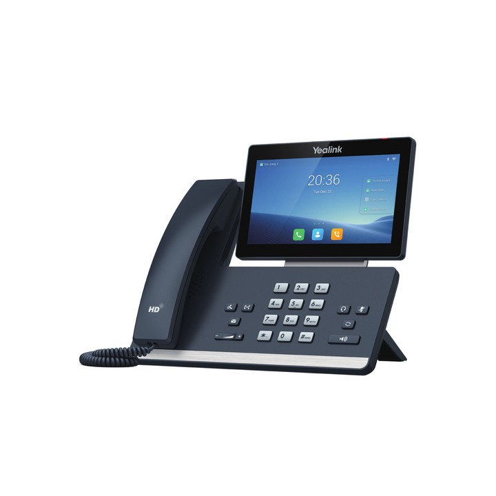 YEALINK VIDEOTELEFONO VOIP ANDROID 9.0 BLUETOOTH, WI-FI, DISPLAY TOUCH 7, CORNETTA CABLATA