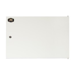 PORTA CHIUSA IN METALLO PIENO CON SERRATURA PER ARMADIO LINK 9U LK1909UGF GRIGIO