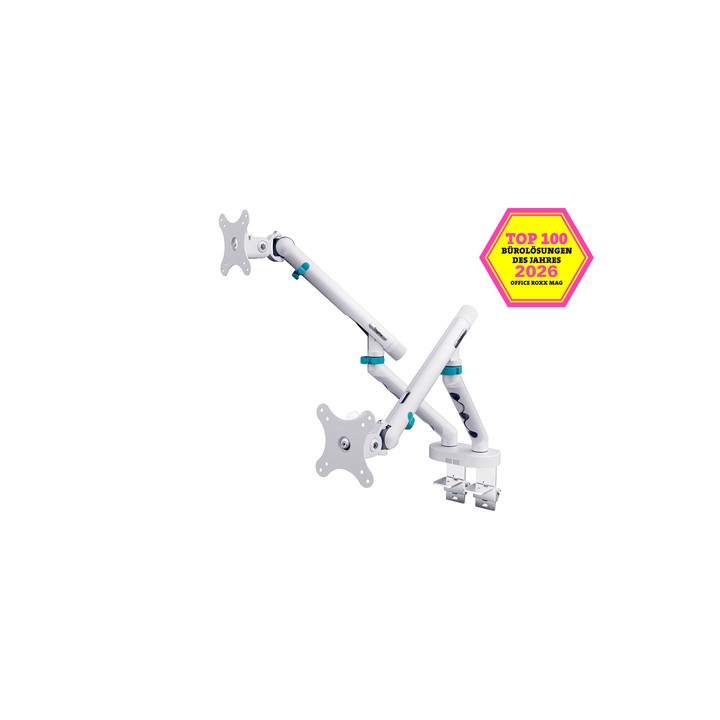 Supporto per monitor a doppio design, 2x 35, 2x 10 kg