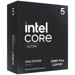 INTEL CPU ULTRA 5, 250KF, LGA 1851, 4.2 Ghz 18 CORE, 30 MB CACHE BOX, NO FAN
