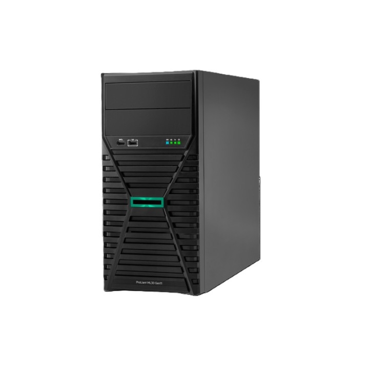 HPE SERVER TOWER ML30 GEN11 E-2436 2.9GHZ 6C 1P 1X32GB-U 8SFF MR216I-P 2X480GB SSD 2X800W PS EU SERV