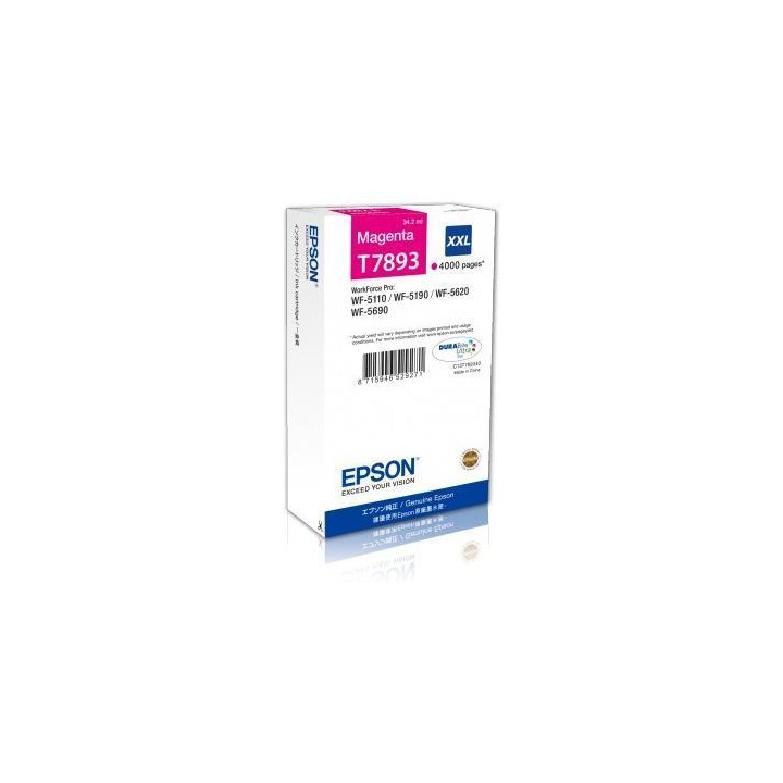 EPSON CART INK MAGENTA XXL PER WF-5620, SERIE TORRE DI PISA