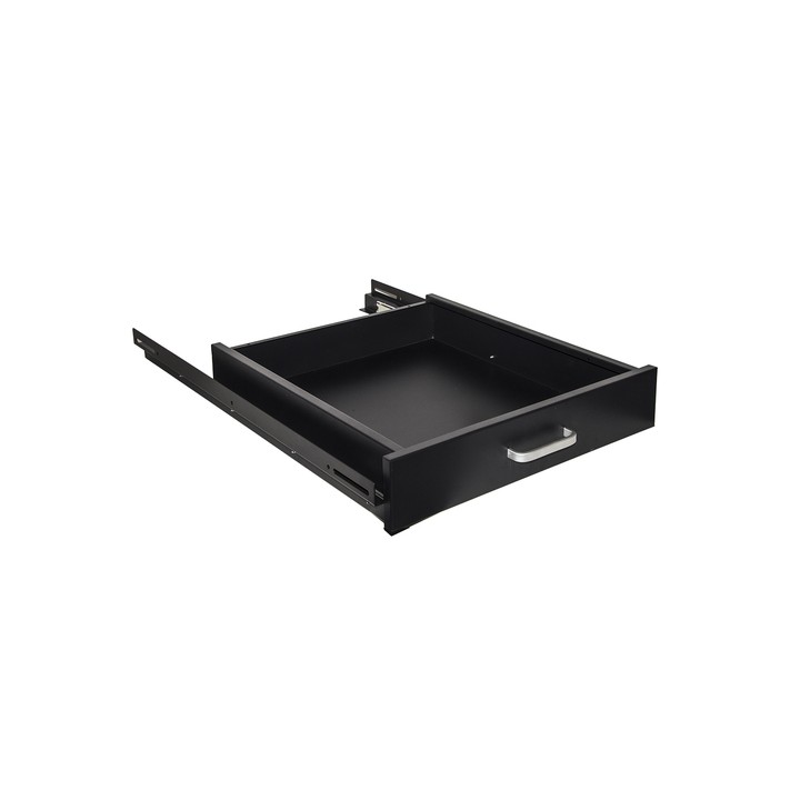 CASSETTO ESTRAIBILE PER ARMADI RACK 19 NERO PROFONDITA 650MM