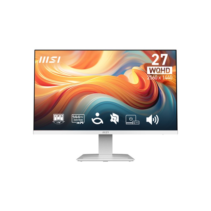 MSI MONITOR 27 LED IPS WQHD 16:9 144Hz 1ms, HDMI/DP, MULTIMEDIALI, BIANCO