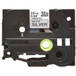 BROTHER NASTRO 24MM NON LAMINATO NERO BIANC