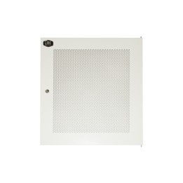 PORTA METALLO TRAFORATA CON SERRATURA PER ARMADIO LINK 15U LK 1915UGF GRIGIO