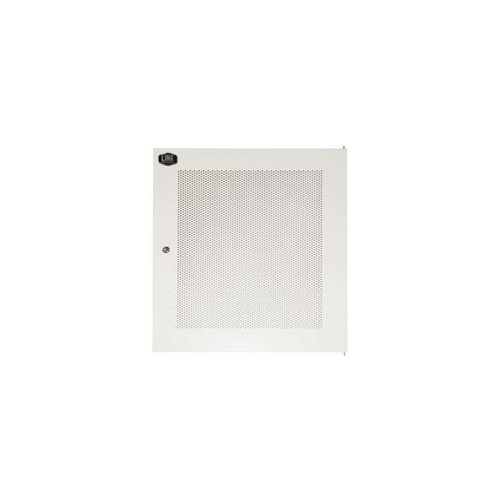 PORTA METALLO TRAFORATA CON SERRATURA PER ARMADIO LINK 15U LK 1915UGF GRIGIO