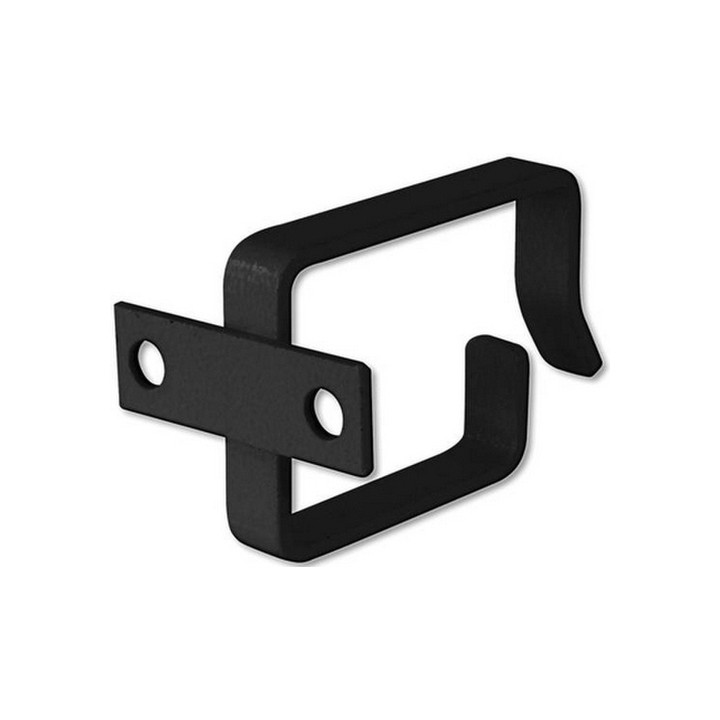 PASSACAVI PER ARMADI RACK 100x45 mm. CONFEZIONE 10 PEZZI - COLORE NERO RAL 9005