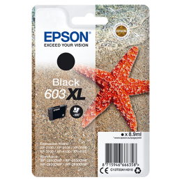 EPSON CARTUCCIA INK NERO, STELLA MARINA, 603 XL