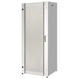 ARMADIO RACK PER RETI 19 42U (A)2002, (L)600, (P)800 COLORE GRIGIO PORTA TRAFORATA SERIE EAVI