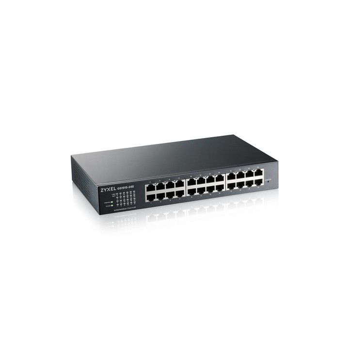 ZYXEL SWITCH MANAGED 24 PORTE GIGABIT, DESIGN SENZA VENTOLE, DESKTOP, NEBULAFLEX