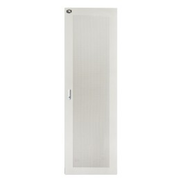 PORTA IN METALLO TRAFORATA GRIGIA PER ARMADI LINK 42U LARGHEZZA 600MM CON SERRATURA